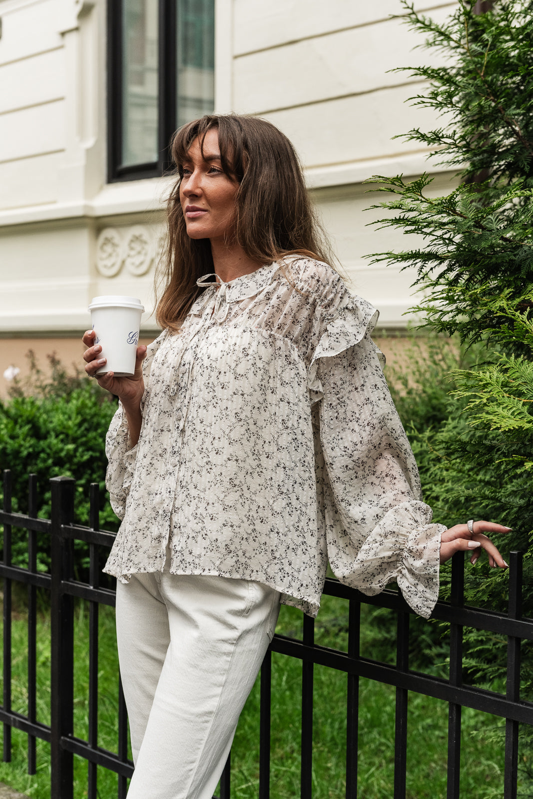 VMPETRA Shirt - Oatmeal